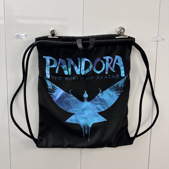 Disney Parks Handbags - Disney Parks Pandora the World Of Avatar Backpack Drawstring Bag Black